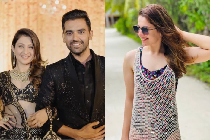 Deepak Chahar's wife Deepak Chahar's wife