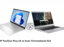 HP Pavilion Plus 14 vs Acer Chromebook 514