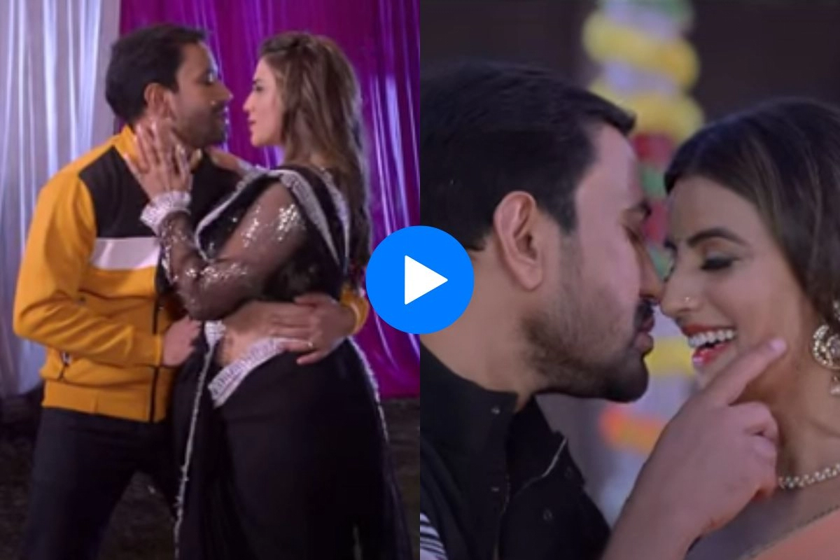 Nirahua and Akshara Singh's energetic dance and alluring chemistry on 'Nikhar Gail Tohar Pyar Se' will leave you spellbound; watch video