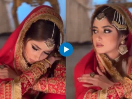 Pakistani actress Sajal Aly