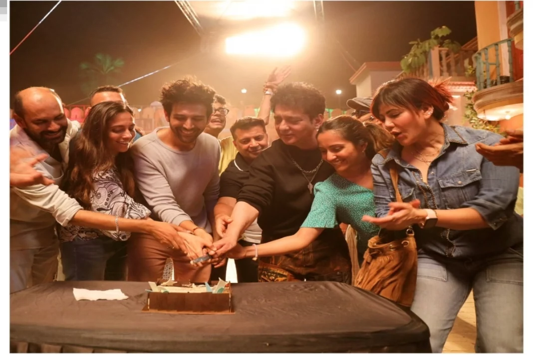 Satyaprem Ki Katha wrap party