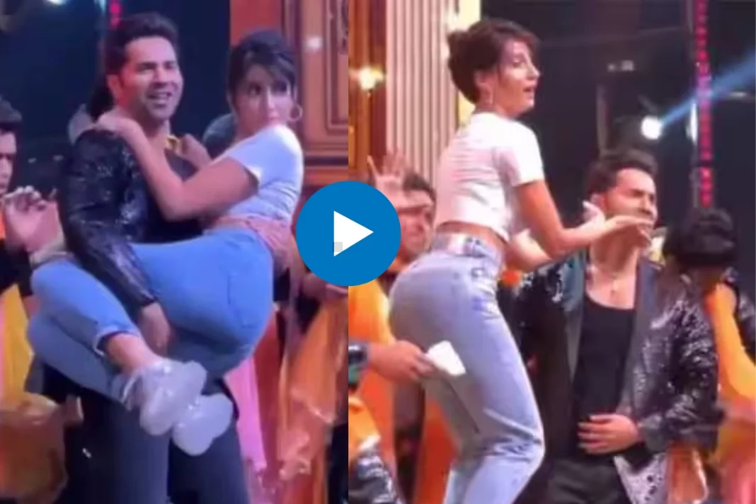 Varun Dhawan and Nora Fatehi