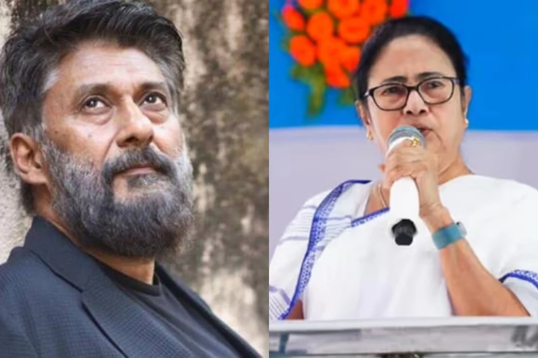 Vivek Agnihotri and Mamata Banerjee