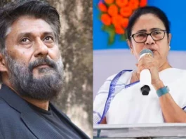 Vivek Agnihotri and Mamata Banerjee