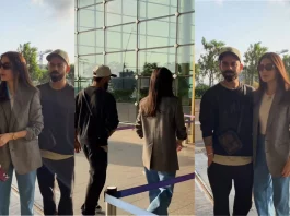 Anushka Sharma and Virat Kohli spotted at Airport