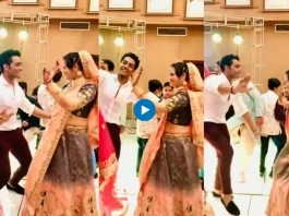 A viral video of bhabhi and devar dancing together