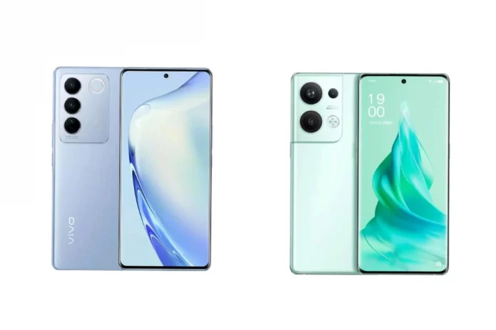 Vivo V27 Pro vs OPPO Reno 9 Pro Plus
