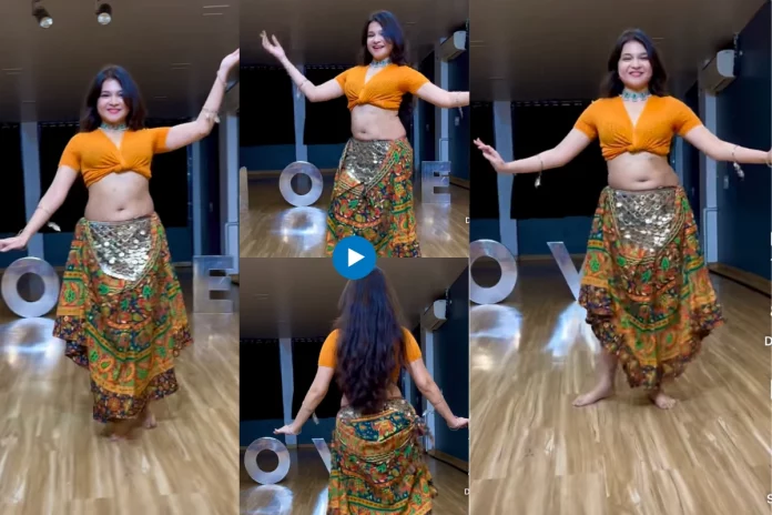 Girl viral belly dance on 'Chalka Chalka'
