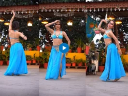 A viral video of girl dancing on 'Jadu hai nasha hai'