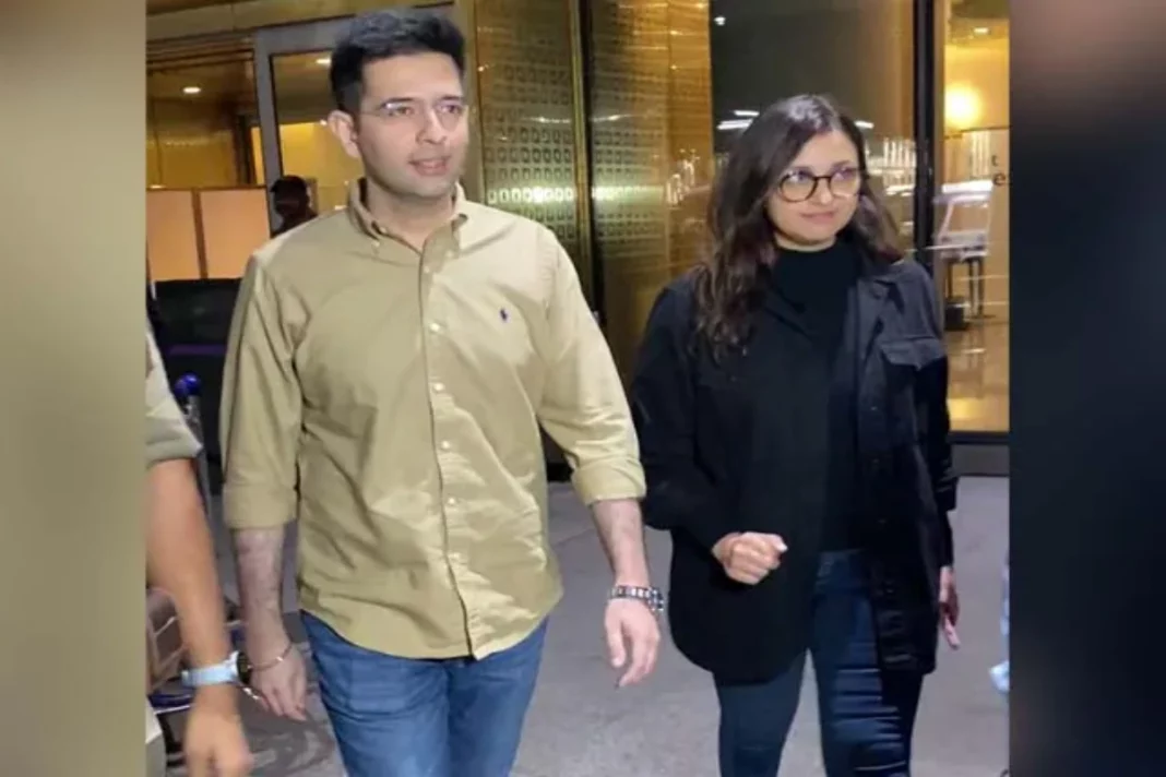 Parineeti Chopra and Raghav Chadha