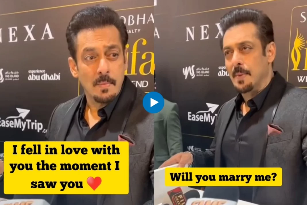 Salman Khan proposed by an Hollywood reporter