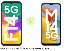 Samsung Galaxy F14 5G vs Samsung Galaxy M14 5G