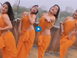 Viral dance video of Bhabhi dancing on the famous song 'Tip Tip Barsa Paani'