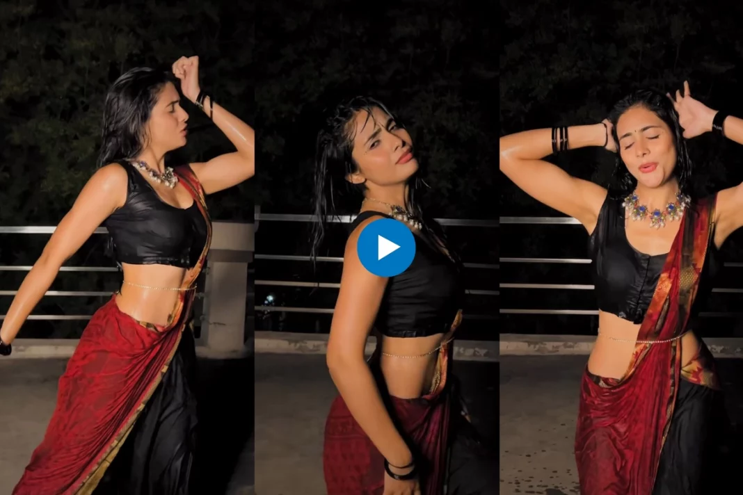 A viral video of girl dancing on the song 'Dhak Dhak Karne Laga'