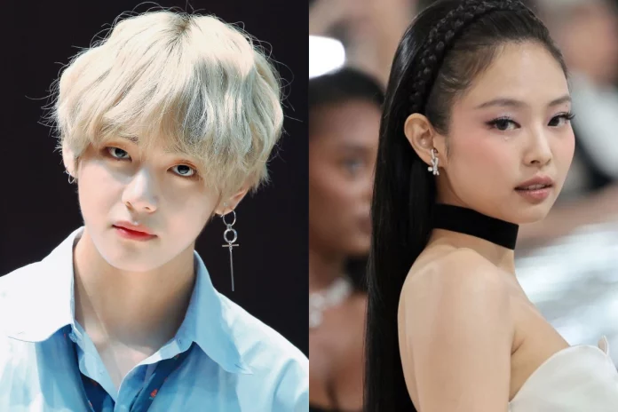 BTS’ V and BLACKPINK's Jennie BTS’ V and BLACKPINK's Jennie