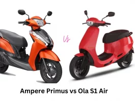 Ampere Primus vs Ola S1 Air