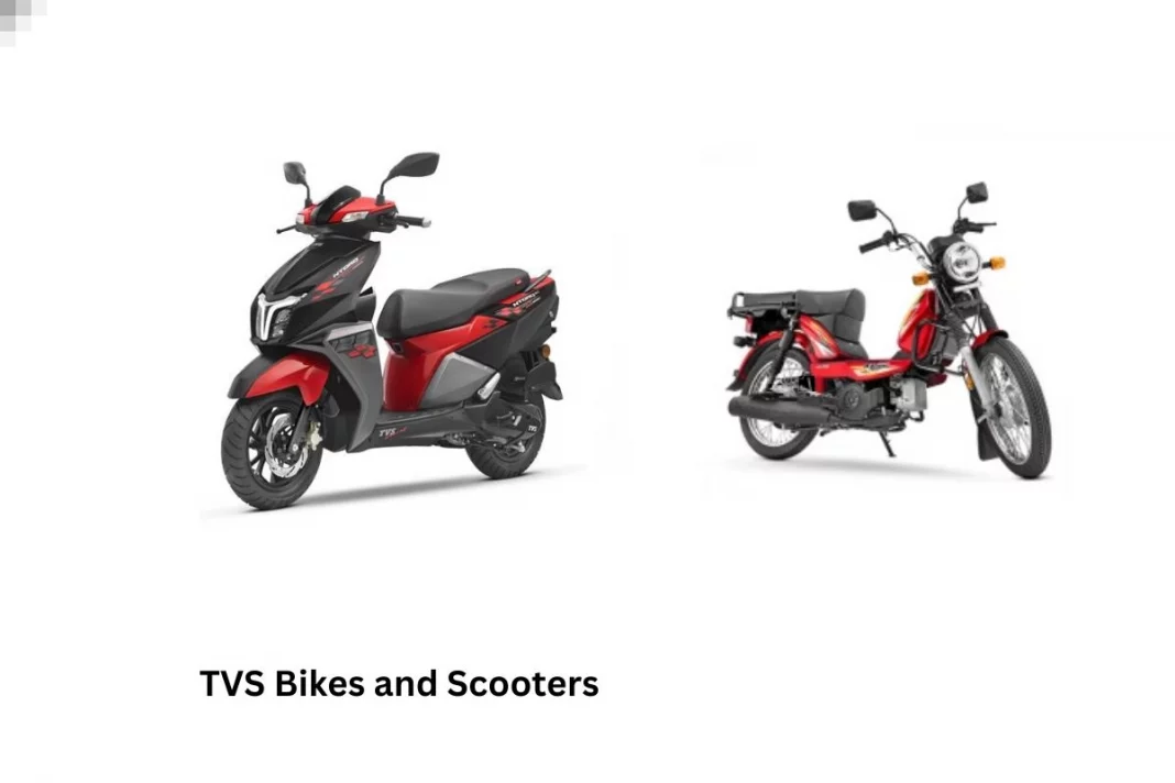 TVS Bikes and Scooters