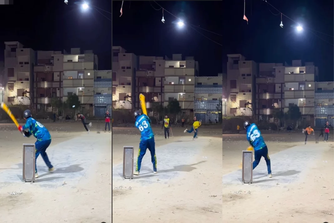 Watch as the batsman smack the bowlers around the park in a tapered ball tournament in this Cricket Viral Video.