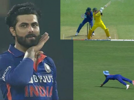 Watch this Cricket Viral Video as Jadeja Dismisses Labushagne with a worldie. One of the best fielders in the world. Watch video here.