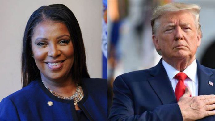 Letitia James has probed Trump's business for 3 years.