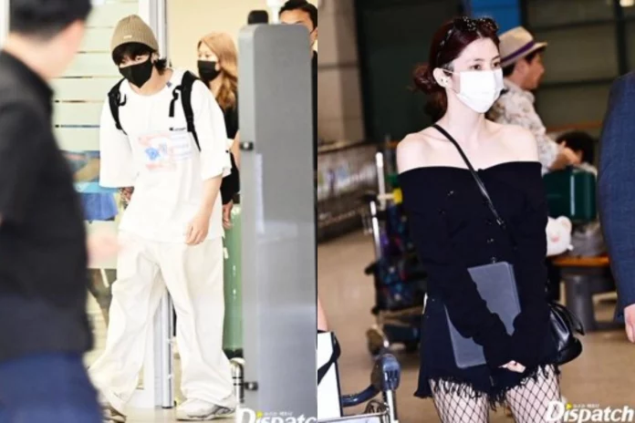 Han So Hee and Jungkook