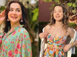 Hania Aamir and her doppelganger