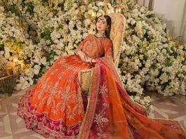 Hania Aamir bridal wear