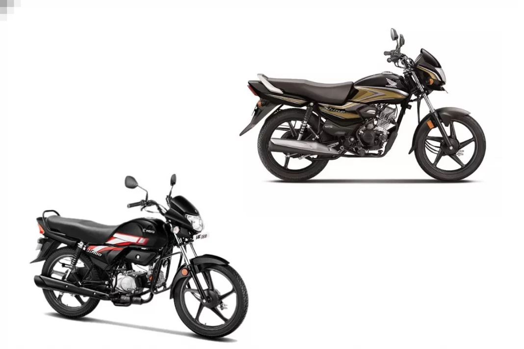 Hero HF Deluxe Vs Honda Shine 100