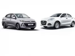 Hyundai Aura vs Maruti Suzuki Dzire