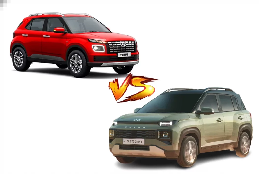Hyundai Venue vs Hyundai Exter: Battle Within! Two of the best compact SUVs in the market compared head on, Read before you buy
