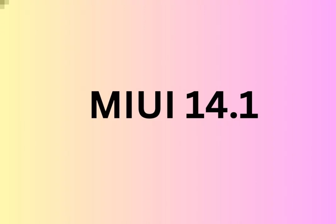 MIUI 14.1