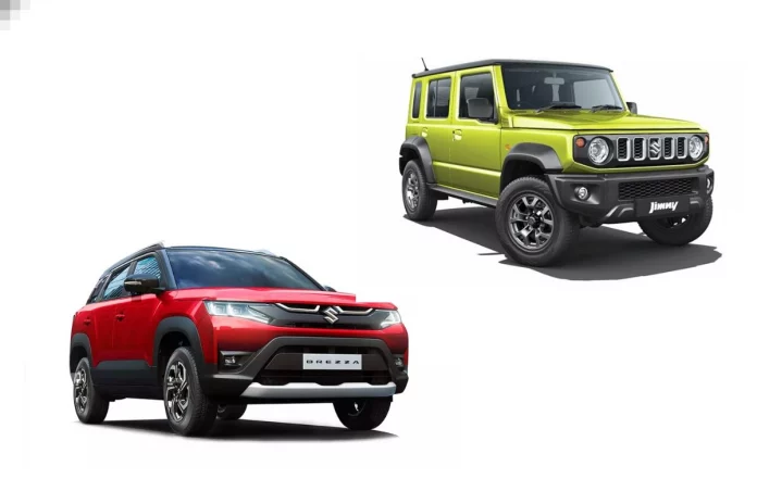 Maruti Jimny Vs Maruti Brezza Maruti Jimny Vs Maruti Brezza