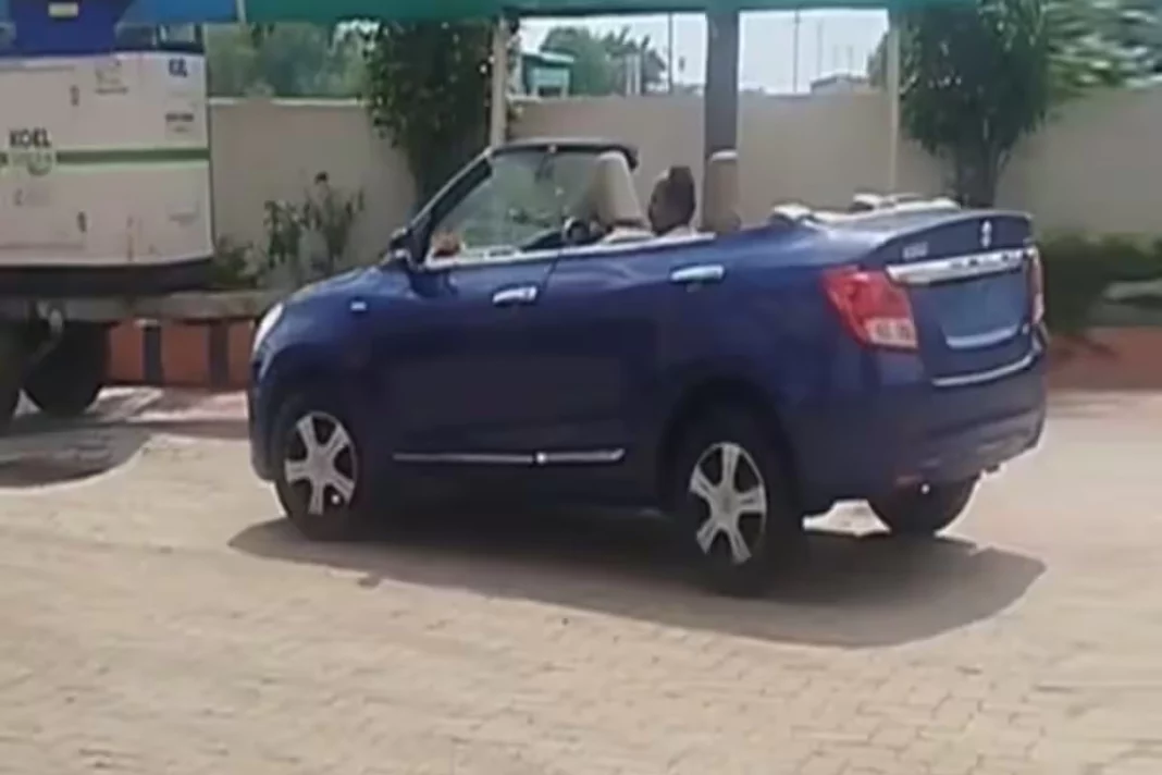 Maruti Suzuki Dzire Convertible: One of the most selling compact sedans in India modified, all details here
