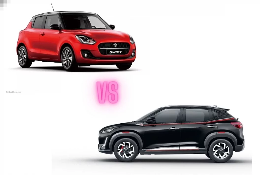 Maruti Swift vs Nissan Magnite