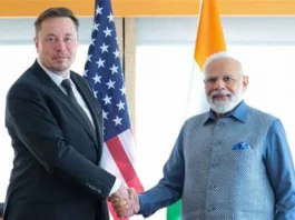 PM Modi met Tech Magnet Elon Musk in New York.