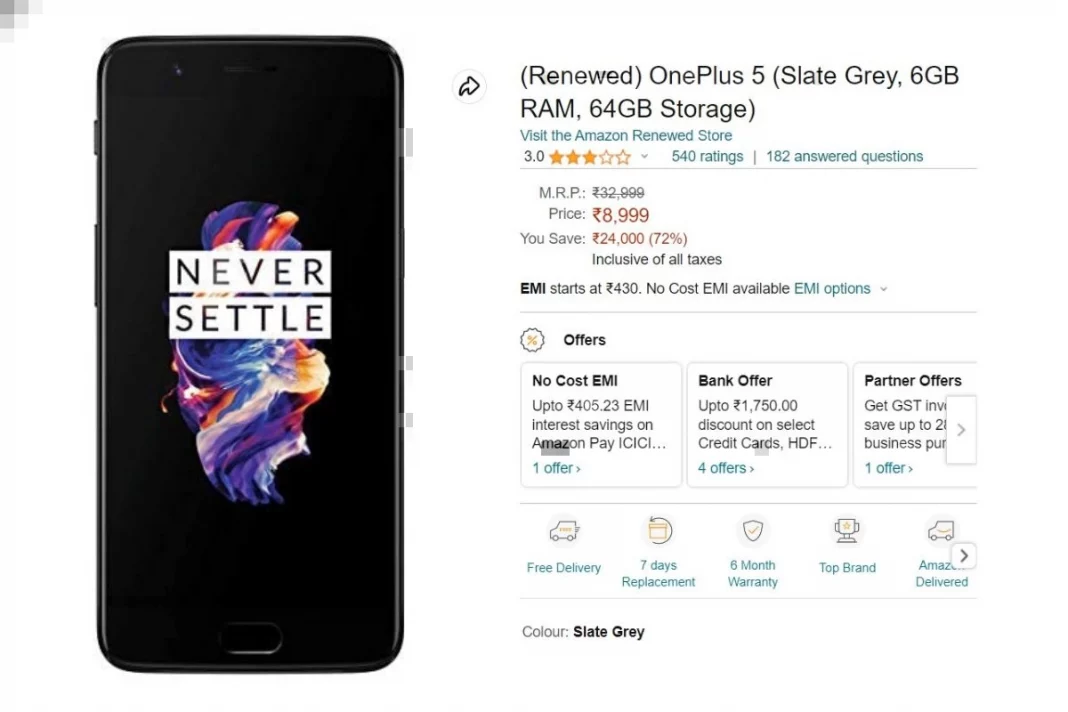 One Plus 5
