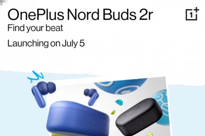 OnePlus Nord Buds 2R OnePlus Nord Buds 2R to launch in India on 5th July, Details