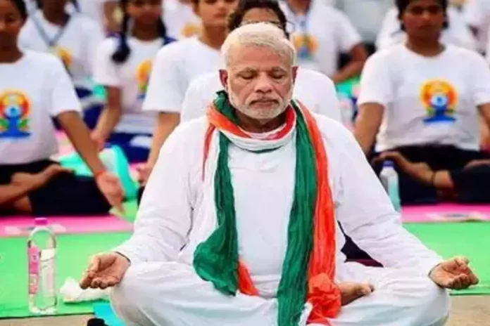 PM Modi yoga PM Modi Yoga