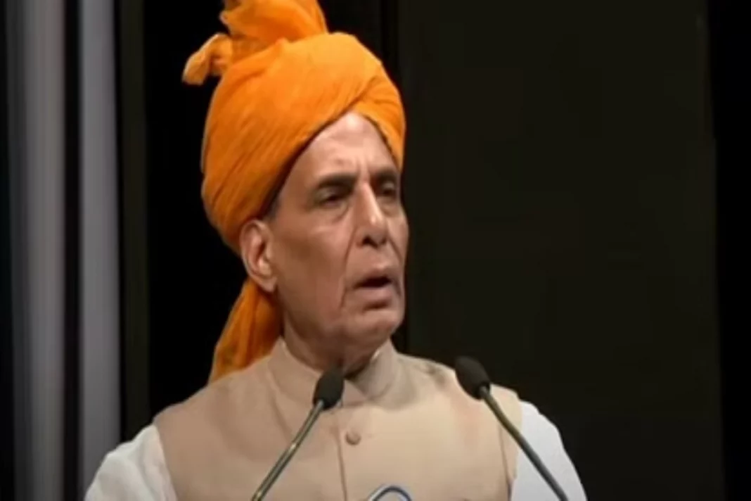 Rajnath Singh slammed Pakistan during National Security Conclave in Jammu.