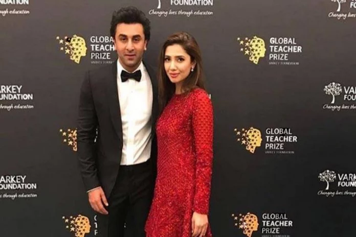 Ranbir Kapoor and Mahirah Khan Ranbir Kapoor and Mahira Khan