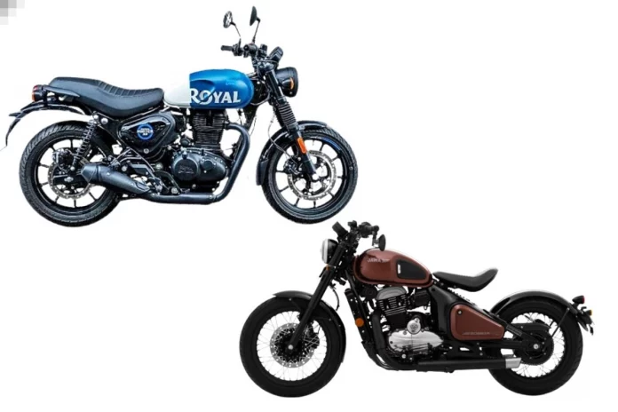 Royal Enfield Hunter 350 Vs Jawa 42 Bobber Royal E nfield Hunter 350 Vs Jawa 42 Bobber