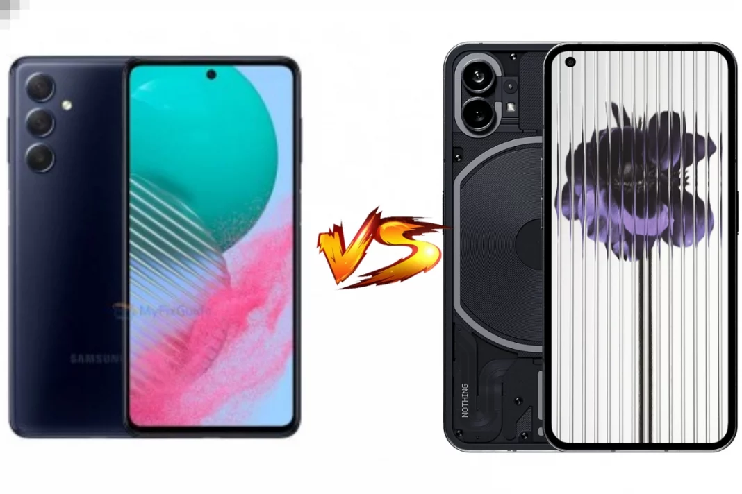 Samsung Galaxy F54 5G vs Nothing Phone 1: Two best in class mid segment smartphones compared on features and specifications, check out before buying