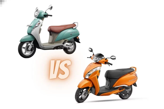 Suzuki Access 125 vs TVS Jupiter