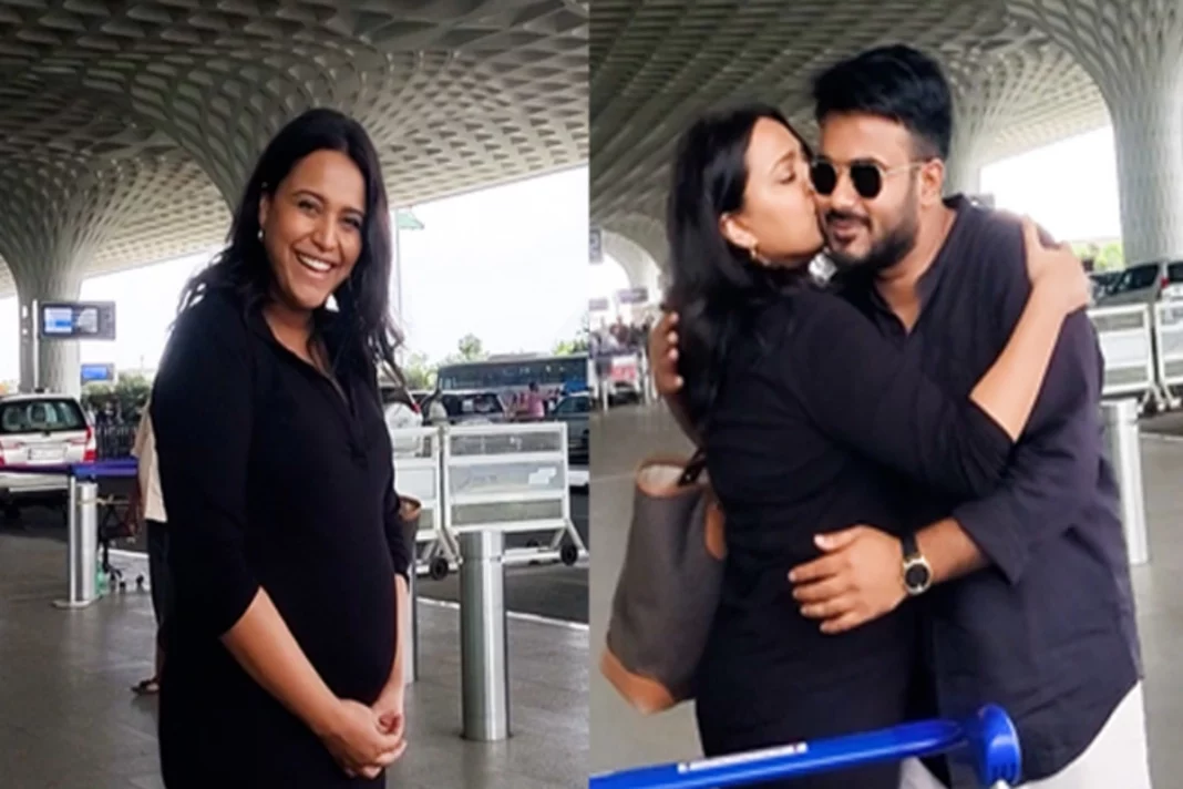 Swara bhasker Flaunts baby bump