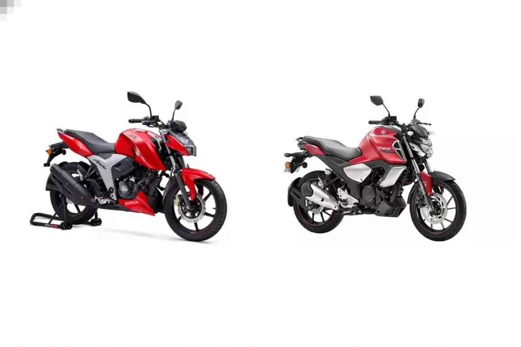 TVS Apache RTR 160 VS Yamaha FZ S FI