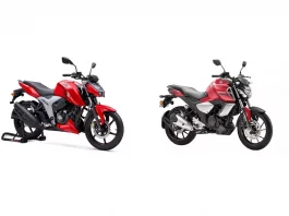 TVS Apache RTR 160 VS Yamaha FZ S FI