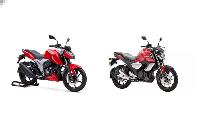 TVS Apache RTR 160 VS Yamaha FZ S FI TVS Apache RTR 160 VS Yamaha FZ S FI