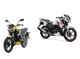 TVS Raider vs TVS Apache 160