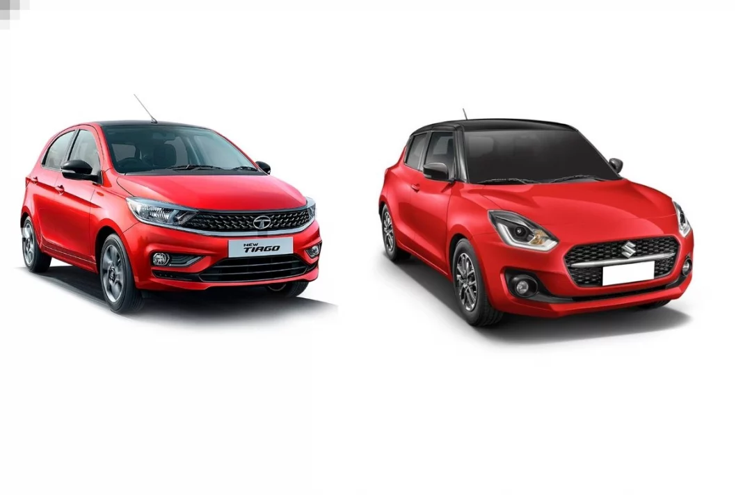 Tata Tiago vs Maruti Swift