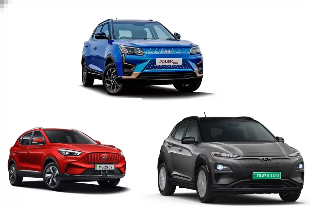 Top 3 Electric cars in India with more than 400kms of range, see the list here
